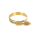 Mishimoto MMCLAMP-CTWG-66GD Constant Tension Worm Gear Clamp Gold 66mm      -1