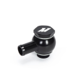 Mishimoto MMBB-STBK Banjo Fitting w/ Bolt M20 x 05-08 Straight Black    -1