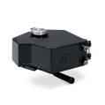 Mishimoto MMRT-FIST-14EBK Expansion Tank for Ford Fiesta ST 14-19 Wrinkle Black     -1