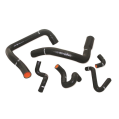 Mishimoto MMHOSE-MUS-86BK Silicone Radiator Hose Kit for Ford Mustang GT 86-93 Black    -1