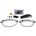 Mishimoto MMOC-CTR-17TSL Thermostatic Oil Cooler Kit for Honda Civic Type R 17+ Silver   -1