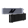 Mishimoto MMOC-DP-LBK Universal Dual Pass Bar & Plate Oil Cooler Large Black   -1