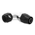 Mishimoto MMFT-SW-04-90 Aluminum -4AN 90 Degree Fitting Black       -2