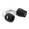 Mishimoto MMFT-SW-10-180 Aluminum -10AN 180 Degree Fitting Black       -2