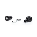 Mishimoto MMBB-STBK Banjo Fitting w/ Bolt M20 x 05-08 Straight Black    -2