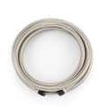 Mishimoto MMSBH-10180-CS Braided -10AN 15Ft. Hose Stainless        -2