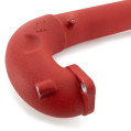 Mishimoto MMAI-CTR-17URD Inlet Pipe Upgrade Kit for Honda Civic Type-R 17+ Red    -3