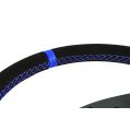 Sport Steering Wheel FMIC.Pro Classic suede 350mm offset 33mm blue-5