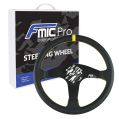 Sport Steering Wheel FMIC.Pro Classic leather 350mm offset 33mm yellow-1
