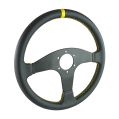 Sport Steering Wheel FMIC.Pro Classic leather 350mm offset 33mm yellow-6