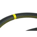 Sport Steering Wheel FMIC.Pro Classic leather 350mm offset 33mm yellow-5