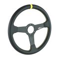 Sport Steering Wheel FMIC.Pro Track leather 350mm offset 33mm yellow-3