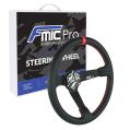 Sport Steering Wheel FMIC.Pro Track leather 350mm offset 90mm red-1