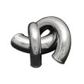 Kolanko aluminiowe 180' 76mm, 30cm AL18030076 83,00 zł-2