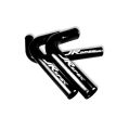 Kolanko aluminiowe JRspec 90' 38mm, 60cm typ L-3