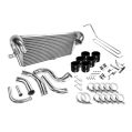Kompletny zestaw intercoolera Mazda RX-7 FD3S 13B FMRC Twin Turbo 93-97 Czarny-1