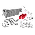 Kompletny zestaw intercoolera Mazda RX-7 FD3S 13B FMRC Twin Turbo 93-97 Czerwony-1