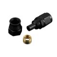 AN12 Straight PTFE Fuel Oil Hose End JIC Black-2