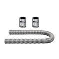 Mishimoto 36in. Flexible Radiator Hose Kit Chrome-1