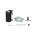 Mishimoto Aluminum Oil Catch Can - Large Wrinkle Black-1