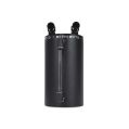 Mishimoto Aluminum Oil Catch Can - Large Wrinkle Black-2