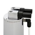 Mishimoto Aluminum Oil Catch Can - Small Silver-2