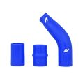 Mishimoto Mitsubishi Lancer Evolution X Upper Intercooler Pipe Kit 2008-2015 Blue Hoses-2