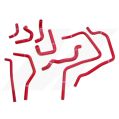 Mishimoto Subaru WRX Silicone Ancillary Hose Kit 2002-2005 Red-1
