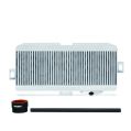 Mishimoto Subaru WRX STI Top Mount Intercooler Kit 2008+ Silver w/ Black Hoses-1