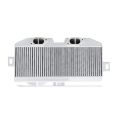 Mishimoto Subaru WRX STI Top Mount Intercooler Kit 2008+ Silver w/ Black Hoses-2