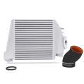Mishimoto Subaru WRX Top Mount Intercooler Kit 2008-2014 Silver w/ Black Hose-1