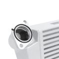 Mishimoto Subaru WRX Top Mount Intercooler Kit 2008-2014 Silver w/ Black Hose-3