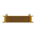Mishimoto Universal 10 Row Oil Cooler Gold-2