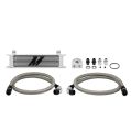 Mishimoto Universal 10 Row Oil Cooler Kit Silver-1