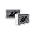 Mishimoto Universal 19 Row Dual Pass Oil Cooler Silver-1