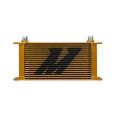 Mishimoto Universal 19 Row Oil Cooler Gold-1