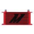 Mishimoto Universal 19-Row Oil Cooler Red-1
