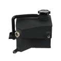 Mishimoto MMRT-CTR-17EMWBK Expansion Tank for Honda Civic Type R 17+ Wrinkle Black    -1