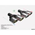 Universal Exhaust Tail Pipe Muffler Tip oval 95×65mm lenght 200mm mounting diameter 45mm-2