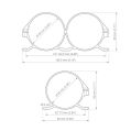 Nuke Performance Dual Universal Bracket 65mm with Bosch 044 inserts-3