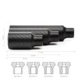 Nuke Performance Gear Knob Cavernous Carbon 100, Matte finish-3
