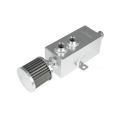 Oil catch tank JRspec model 09 Srebrny 14mm-1