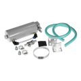 Oil catch tank JRspec model 11 Srebrny 10mm-1