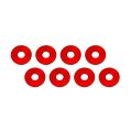 Ozdobne śrubki i podkładki JRspec Fender Washer czerwone-3