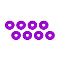 Ozdobne śrubki i podkładki JRspec Fender Washer fioletowe-3