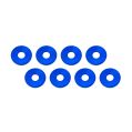 Ozdobne śrubki i podkładki JRspec Fender Washer niebieskie-3