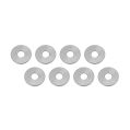 Ozdobne śrubki i podkładki JRspec Fender Washer srebrne-3