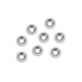 Ozdobne śrubki i podkładki JRspec Fender Washer srebrne-4