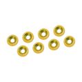Ozdobne śrubki i podkładki JRspec Fender Washer złote-2