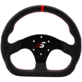 Professional Leather D-Shaped Racing Steering Wheel 325mm SIMAGIC Simulator Simracing-1